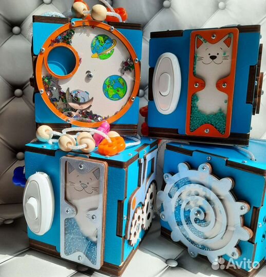 Бизиборд новый (развивающие игрушки)