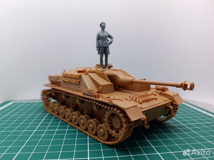 Сборная модель танка, stug 4, zvezda 1/35