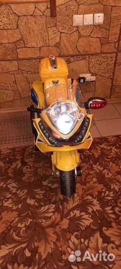 Детский электро мотоцикл б/у