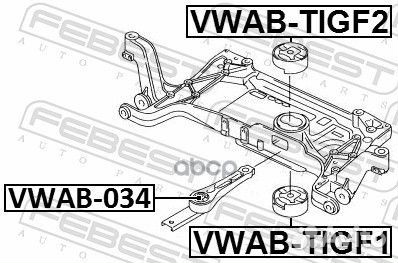 Опора двигателя VAG A3/octavia/golf V/touran ни