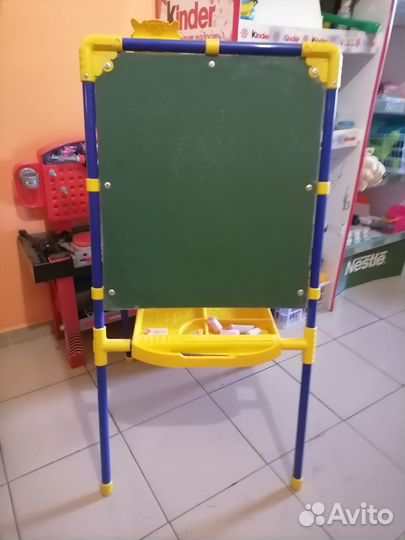 Мольберт детский двухсторонний