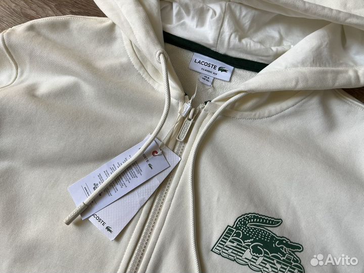 Зип худи lacoste новое оригинал