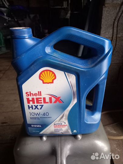 Масло shell helix дизельное 10w40