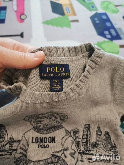 Polo ralph lauren свитер детский Лондон