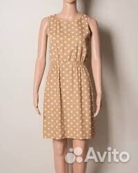 Стильное платье Gant бежевое 34 размер