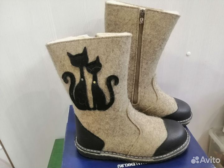 Унтоваленки р-р 32,33,35 Войлок Фома