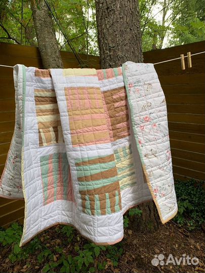 Лоскутное одеяло/покрывало/плед
