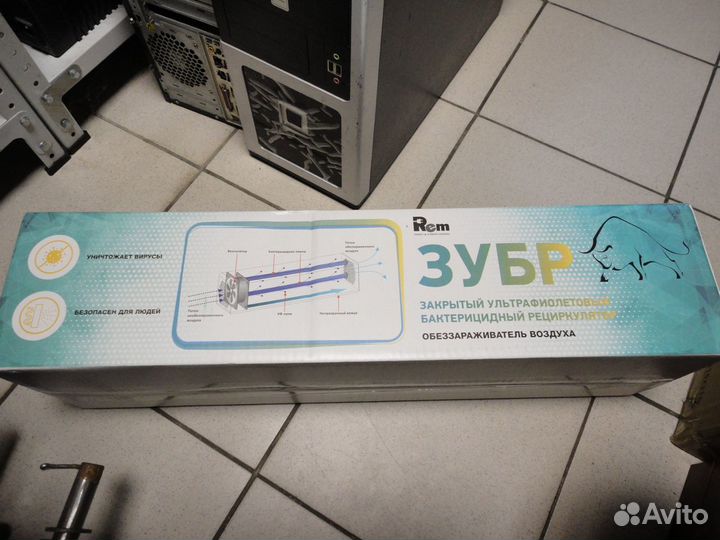 Бактерицидный рециркулятор зубр R-zubr-2x15
