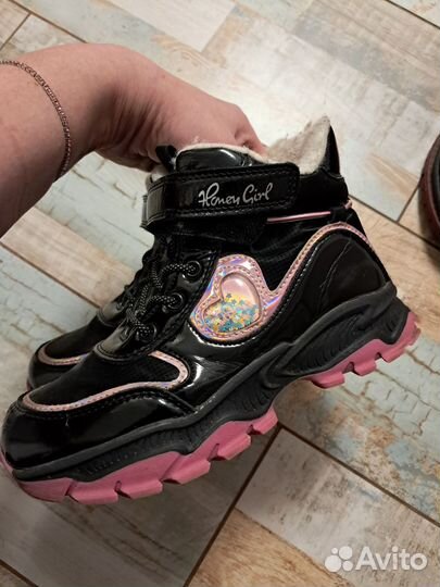 Ботинки зимние для девочки 32