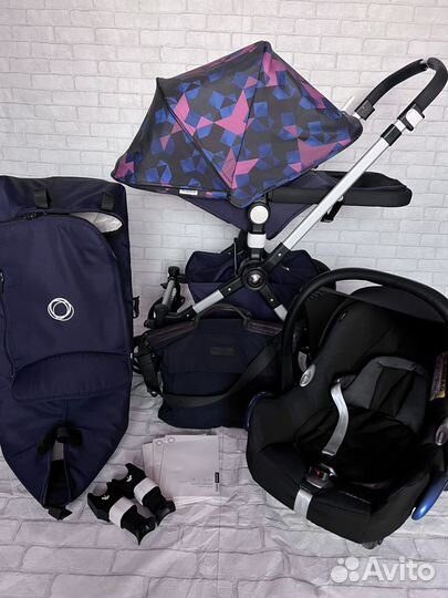 Коляска Bugaboo Cameleon 3 3а1 NavyBlue