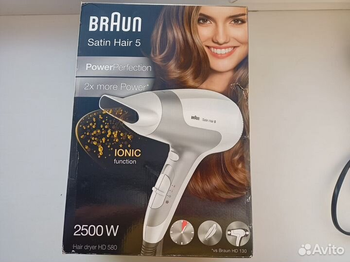 Фен braun satin hair 5 мало б/у