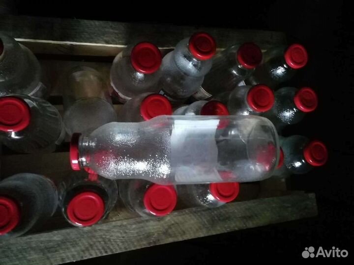 Бутылка стеклянная 1л