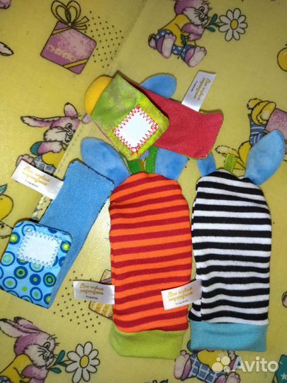 Носочки браслеты погремушки