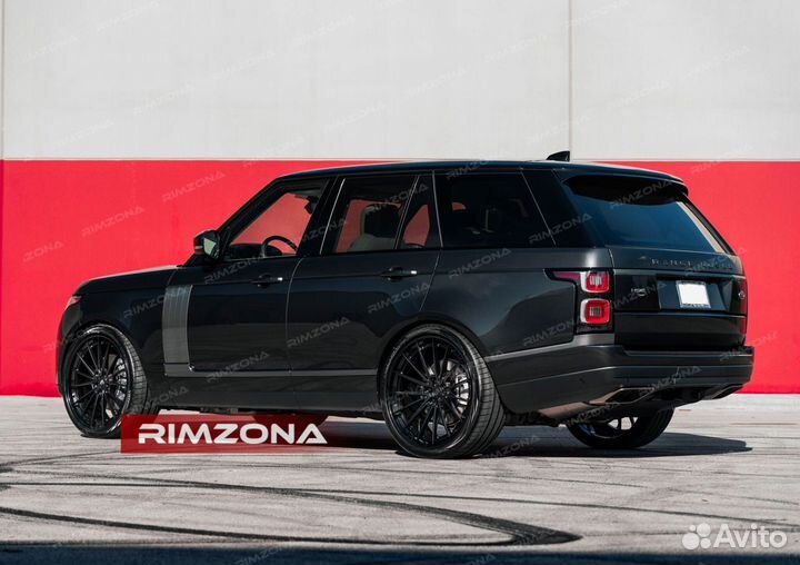 Кованые диски R21 на Range Rover
