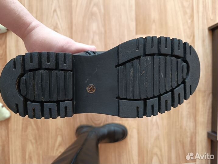 Сапоги зимние ботфорты