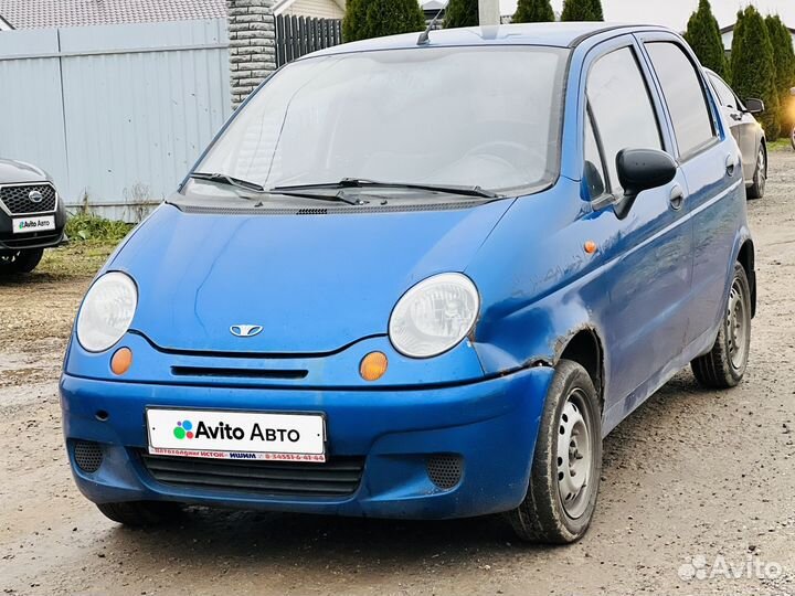 Daewoo Matiz 0.8 МТ, 2010, 177 000 км