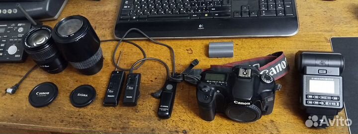Canon EOS 40D + два объектива + прибамбасы