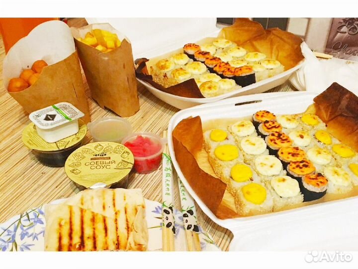 Доставка еды sushi