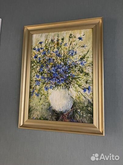 Картина 50-х годов,масло холст