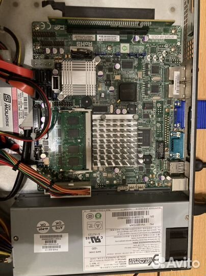 Сервер Supermicro 502-2 1U