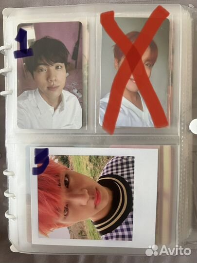 Оригинальные карты и открытки Бтс Bts