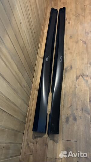 Обвесы на пороги Шкода Рапид 1,2