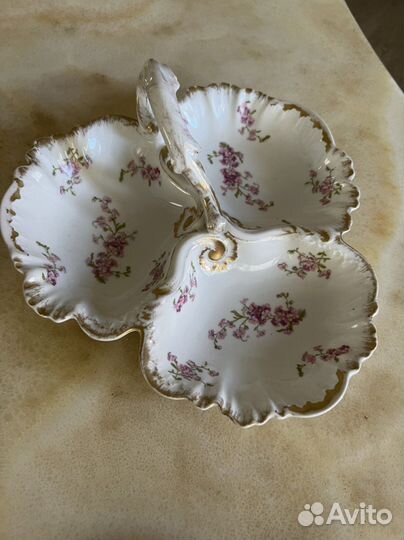 Менажница фарфор