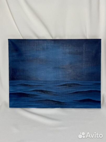 Картина маслом морской пейзаж 30*40 см