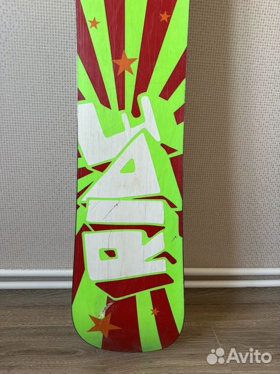 Сноуборд 157 Ride DH с креплениями