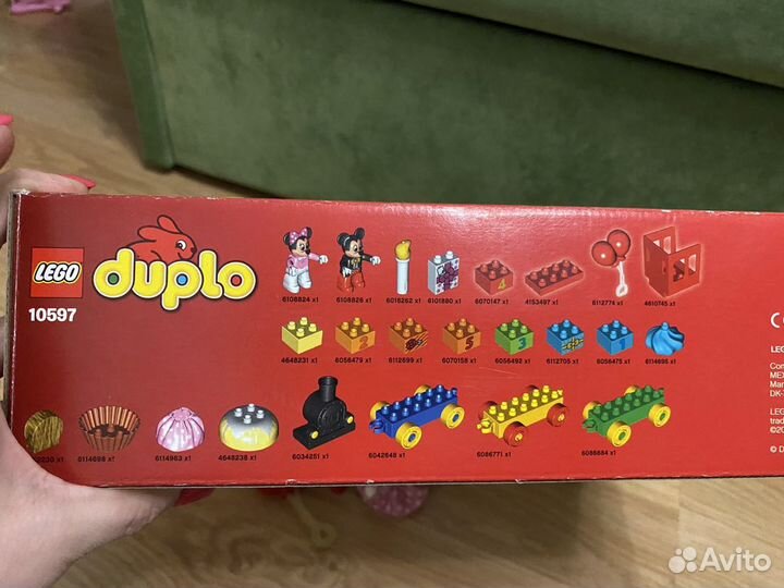 Lego duplo день рождения Микки