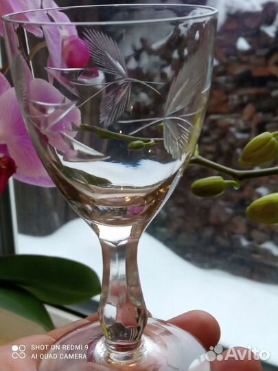 Бокалы фужеры рюмки СССР