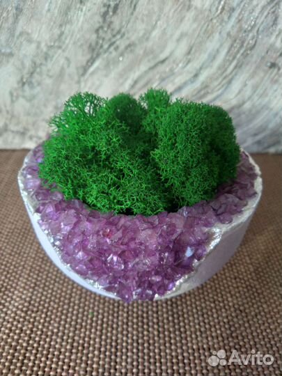 Кашпо из бетона под заказ