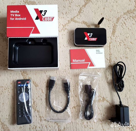 Тв приставка Ugoos x3 Cube 2/16gb
