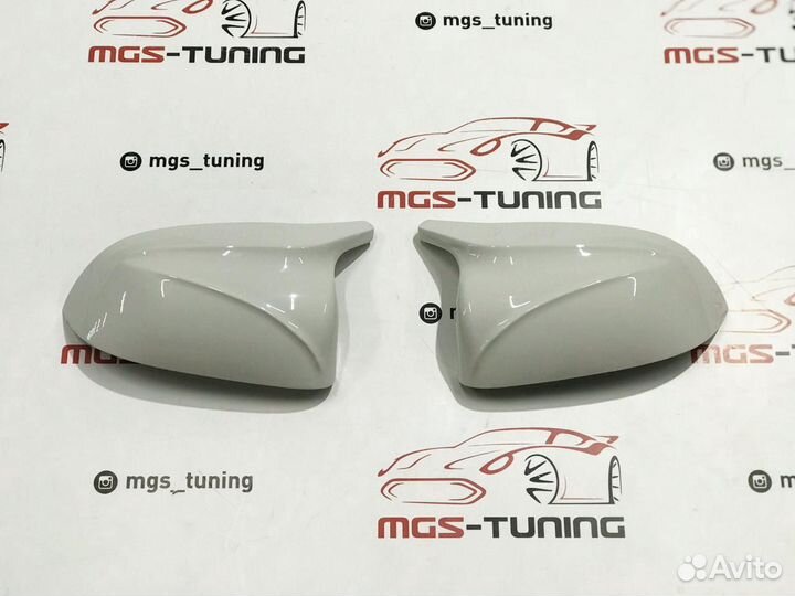 Крышки зеркал X3M F97 на X3 G01 Белые