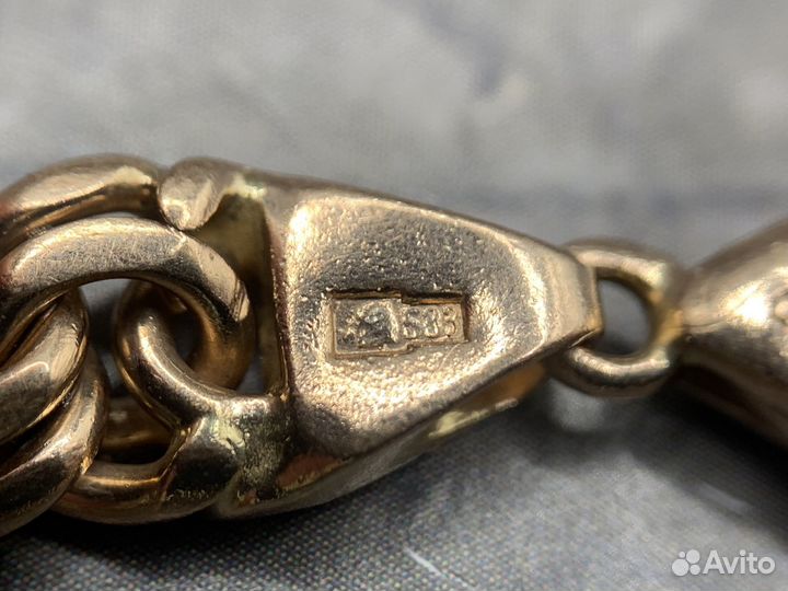 Золотой браслет бисмарк 585