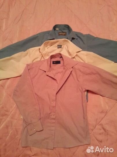 Рубашки на мальчика 122-128