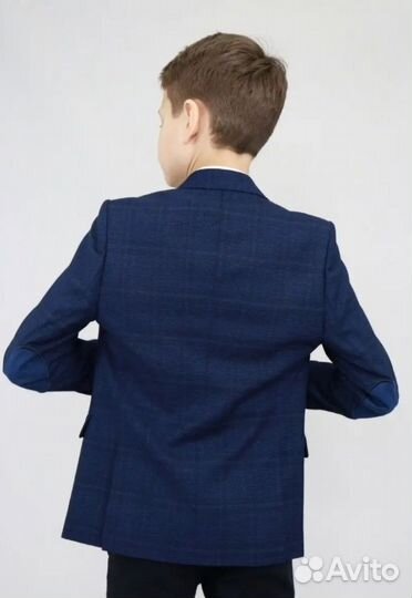 Пиджак школьный для мальчика 164