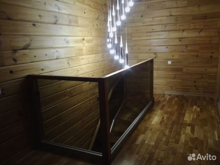 Стеклянные ограждения для лестницы