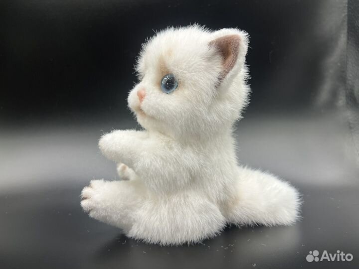 Мягкая игрушка ручной работы Котенок