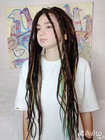 Де дреды, безопасные дреды, косы