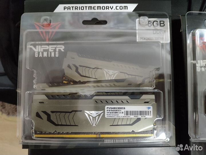 Оперативная память ddr4 16gb patriot viper 3200