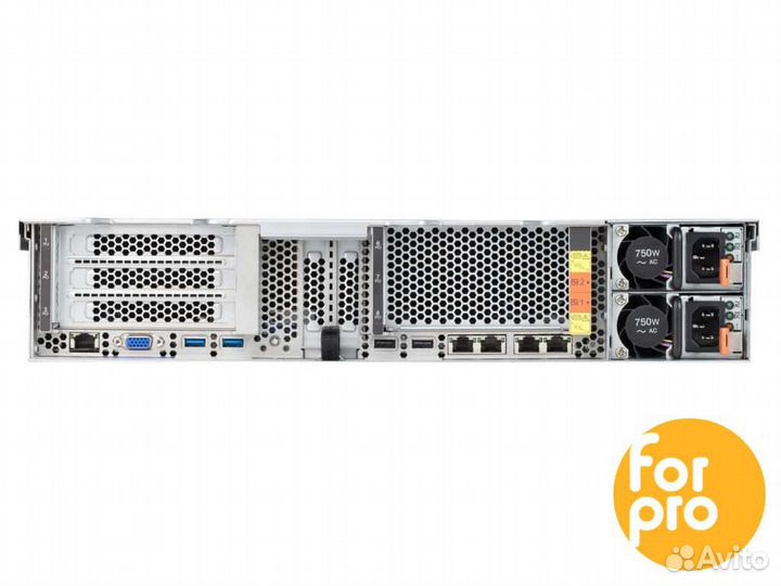 Сервер IBM X3650 M5 8SFF 2xE5-2673v3 96GB, M5210