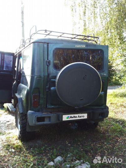 УАЗ Hunter 2.4 МТ, 2005, 105 000 км