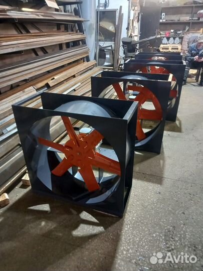 Сушильные камеры древесины-осевые вентиляторы во 8