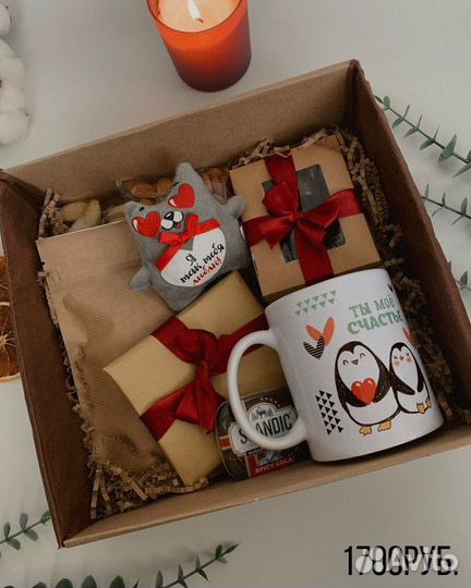 Подарок для любого / любимой, бокс для Влюблённых