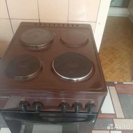 Плита электрическая бу с духовкой