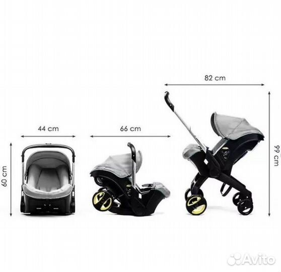 Коляска автокресло foofoo 4 в 1