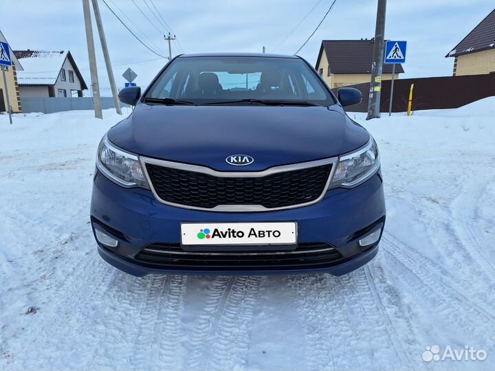 Kia Rio 1.6 МТ, 2016, 78 500 км