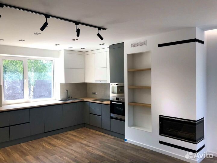 Ремонт отделка коттеджа, дома под ключ