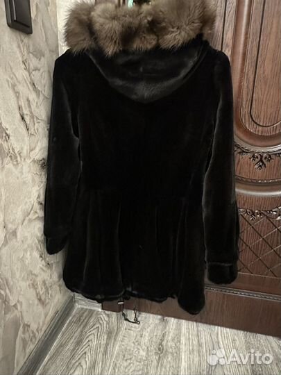 Шуба стриженная норка 42-44